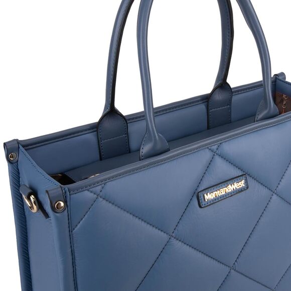 Oversize Puffy Handbag for Women Top Handle Quilted Designer Satchel🐺 - Picture 3 of 6